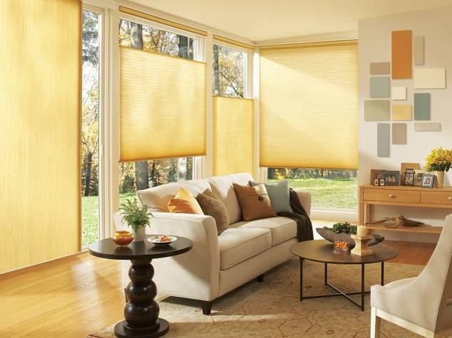Custom honeycomb shades: Applause® by Hunter Douglas